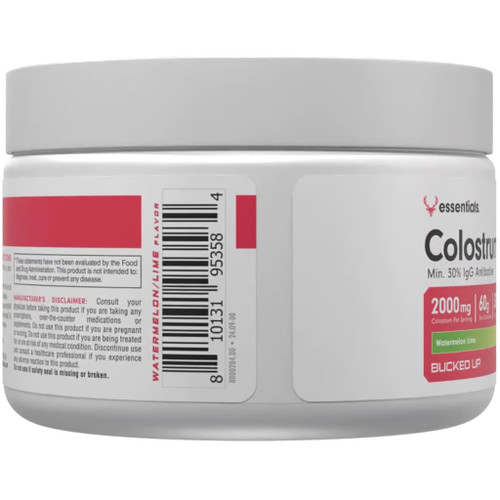 Bucked Up Colostrum Antibody Supplement Melon/Lime 30 Serving Tub