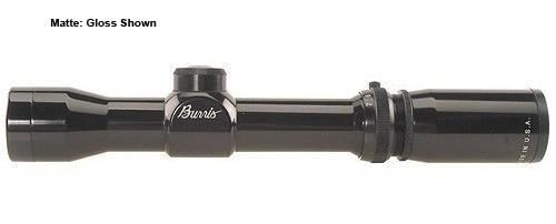 BLEMISHED Burris 2-7x26mm Burris Compact Series Scope Ballistic Plex Reticle Matte
