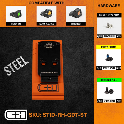 Optics Adapter Plate - Staccato Duo