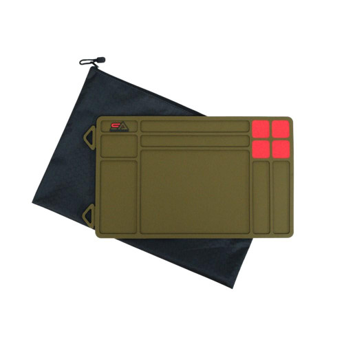 Sylvan Arms Handgun Maintenance Mat Rubberized OD Green