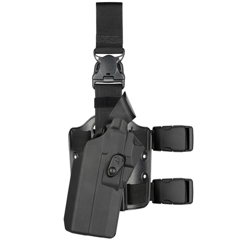 Model 7385RDS 7TS ALS OMV Tactical Holster w/ Quick Release Leg Strap for Glock 34 MOS w/ Light