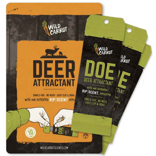 Wild Carrot Scents Regular Doe Attractant 10 pk.
