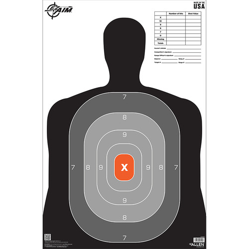 EZ AIM 23X35 PAPER TGT B27 PROSILHO 50PK