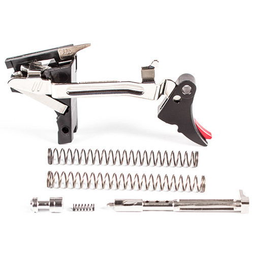 ZEV FULCRUM TRIGGER GLCK 1-3 GEN 9MM BLK/RED