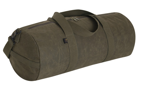 Rothco Waxed Canvas Shoulder Duffle Bag - 24 Inch