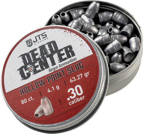 HOLLOW POINT 63.27 GR 80CTJTS DEAD CENTER SLUGS 30 CAL 