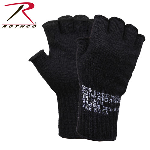 Rothco Fingerless Wool Gloves Rothco Fingerless Wool Gloves