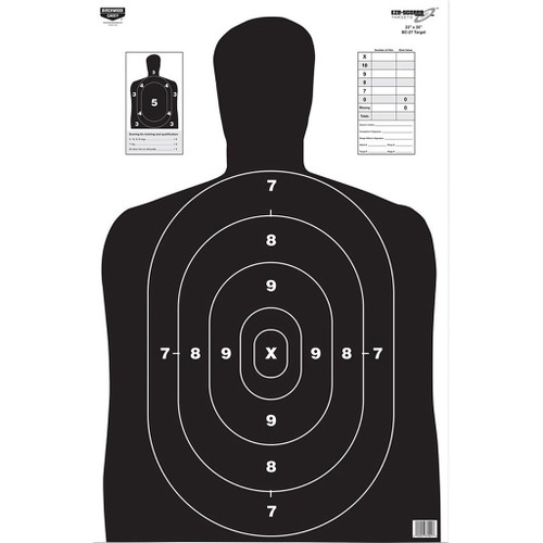 Birchwood Casey EZE-Scorer Target BC-27 Black 23x35 in. 5 pk.