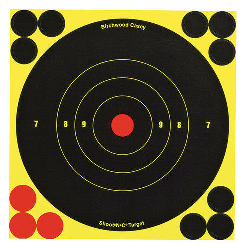 Shoot-N-C 6" Bull's-Eye 60pk
