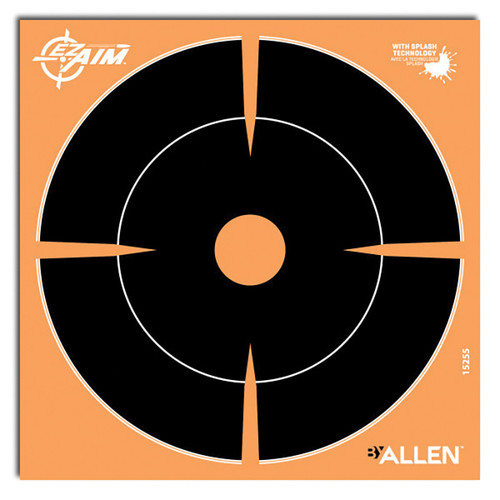 EZAim Adhesive Spla shTarg Bull 6x6 12pk