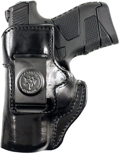 IWB LEATHER S/A HELLCAT BLACKDESANTIS INSIDE HEAT HOLSTR LH 