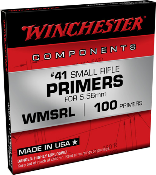 RIFLE 5000 PACK CASEWINCHESTER PRIMERS 41 PARA 