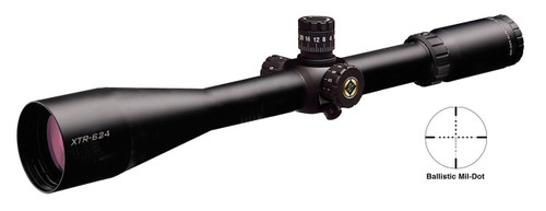 BLEMISHED Burris 6-24x50 Xtreme Tactical Rifle Scope Ballistic Mil-Dot Reticle Matte Side PA