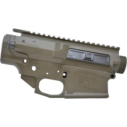 Aero Precision M5 Threaded Assembled Receiver Set - ODG Cerakote (C)