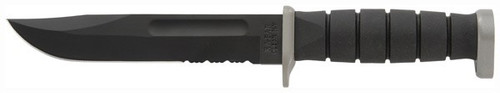 7" SERR W/PLASTIC SHEATHKA-BAR D2 EXTREME KNIFE 
