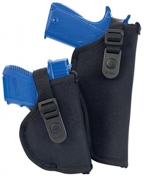 ALLEN HIP HOLSTER 3-4" REVOLVER BLK
