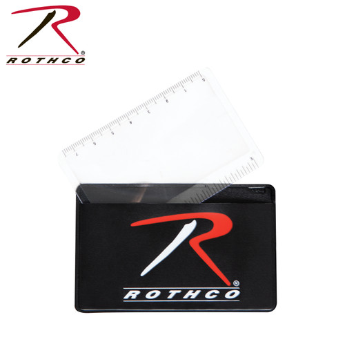 Rothco Survival Magnifying Card And Ruler Rothco Survival Magnifying Card And Ruler