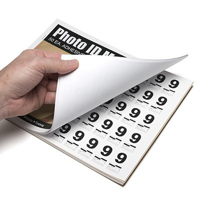 Sirchie - Photo ID Markers 0-9 / 50ea
