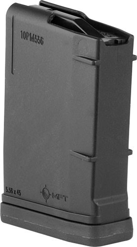 223 REM 10RD BLACK POLYMERMFT MAGAZINE AR15 5.56X45MM 