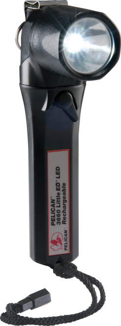 3660 Little Ed Right Angle Light with Charger Base