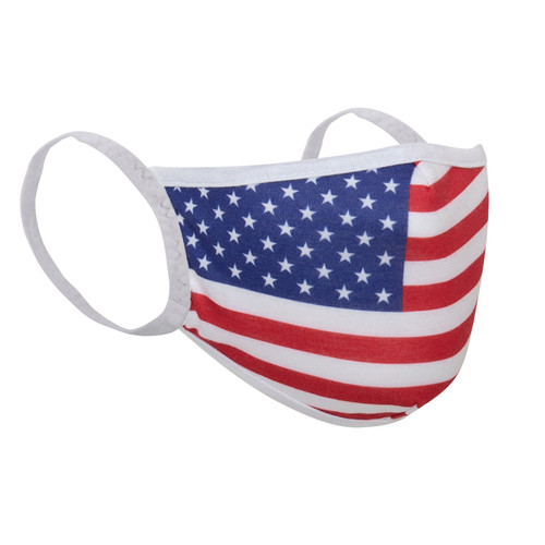 Rothco US Flag Reusable 3 Layer Facemask 