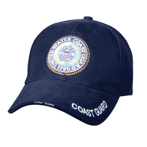 Rothco U.S. Coast Guard Deluxe Low Profile Insignia Cap