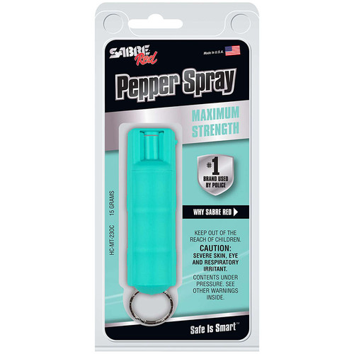 PepperSpray Hard Case Keyring Mint