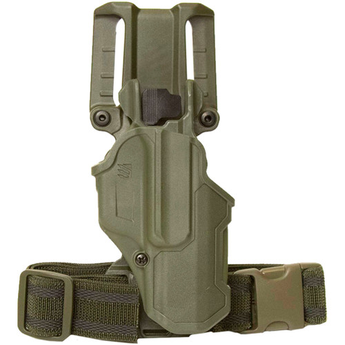 Blackhawk T-Series L2C Overt Holster Glock 17 TLR7/8 19/22/23/31/32/45/47