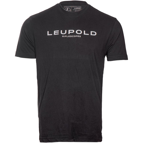 Leupold Riflescopes Short Sleeve Shirt Black L