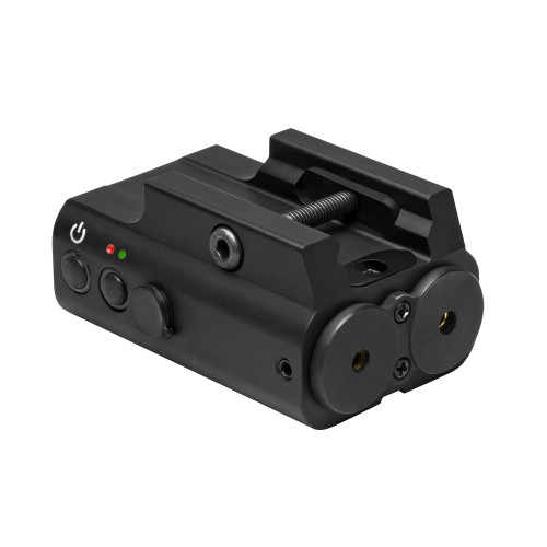 Green and Red Laser Box w/Rail Mount