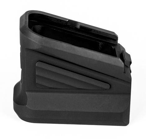 Zev Technologies Glock 17 22 24 34 35 9mm & .40 S&W Magazine Aluminum Basepad EXT - Black