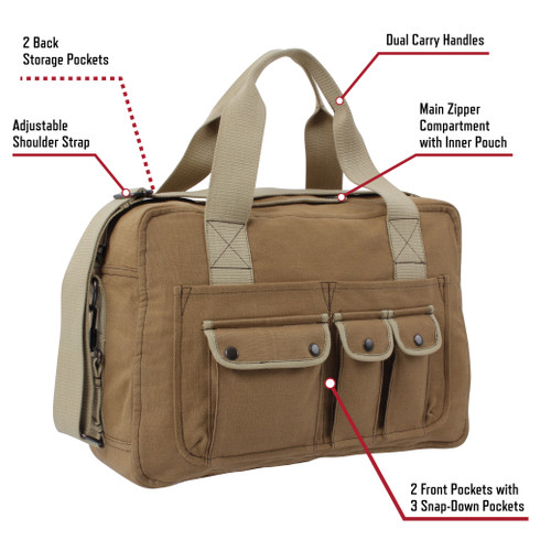 Rothco Two Tone Specialist Carry All Shoulder Bag