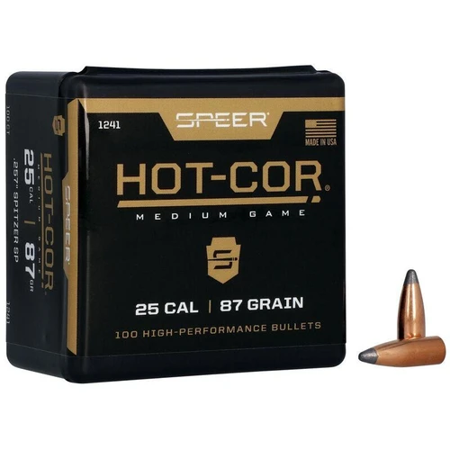 Speer .257 inches 87gr PSP Bullets 100 Count