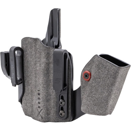 Safariland Incog-X IWB Holster Glock 19/17 w Light Suede Gray RH