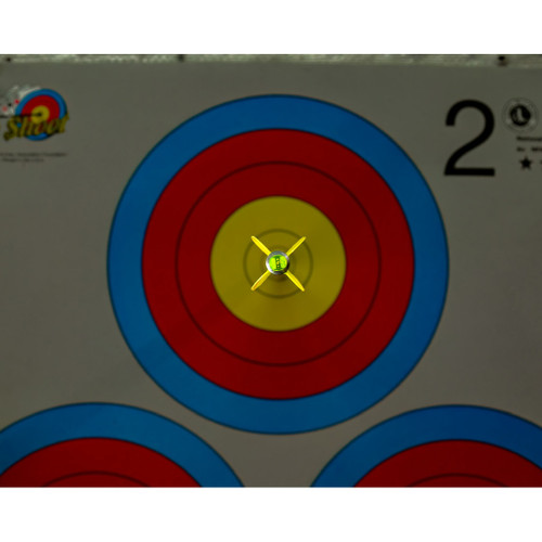 Flex Fletch Quad X Vanes Flo Red 50 pk.