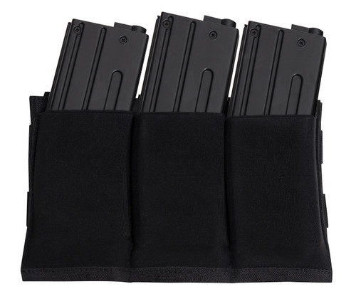 Rothco Lightweight 3 Mag Elastic Retention Pouch