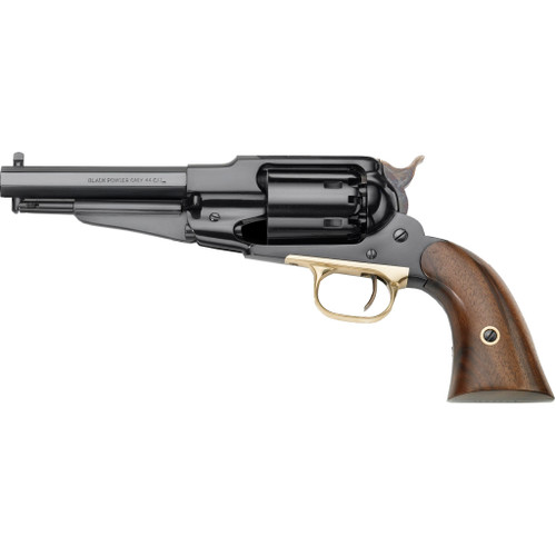 Pietta 1858 Remington Steel Sheriff Revolver 44 cal. 5.5 in. Blue Walnut