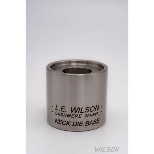 L.E. Wilson Stainless Steel Neck Die Decapping Base