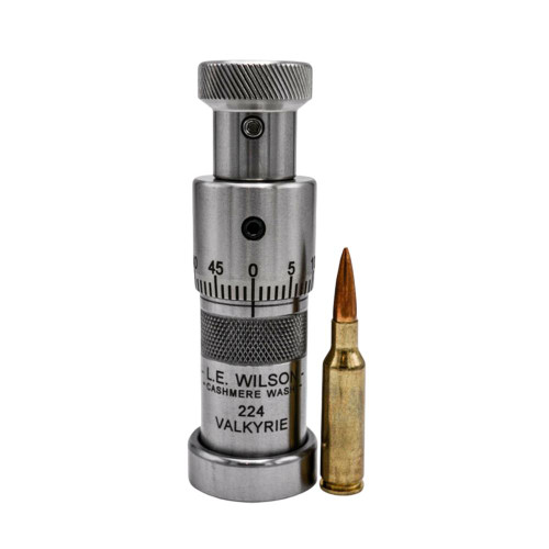 L.E. Wilson Stainless Steel VLD Bullet Seater with Micrometer Adjustment 6.5 Creedmoor L.E. Wilson Stainless Steel VLD Bullet Seater with Micrometer Adjustment 6.5 Creedmoor