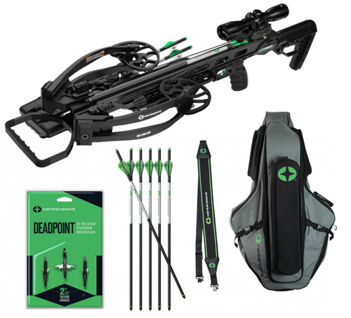 CENTERPOINT CROSSBOW HELLION HUNT READY KIT