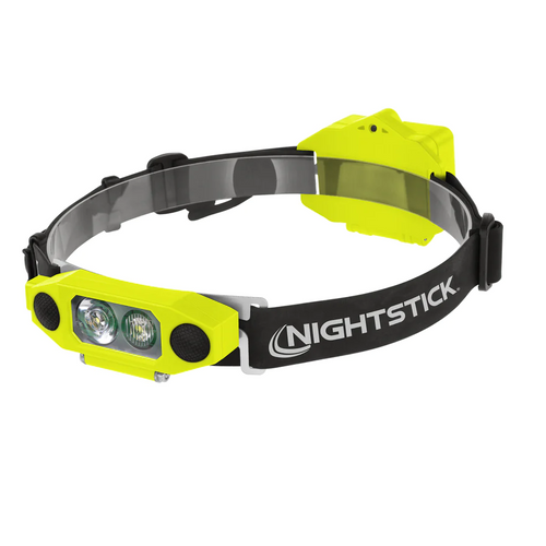 DICATA Intrinsically Safe Low-Profile Dual-Light Headlamp