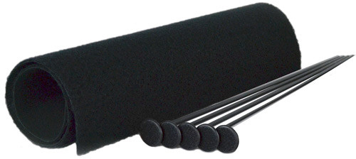 RIFLE RODS .22 CAL 19"X15"GSS SMALL RIFLE ROD KIT 5 BLK 
