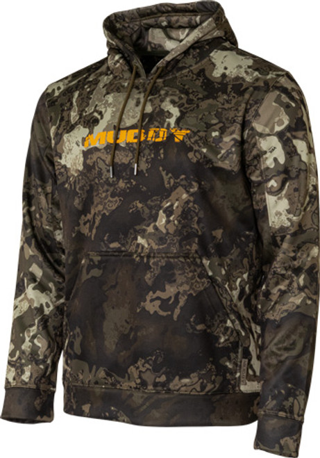 VEIL CANYON GREY LARGEMUDDY TRX PERFORMANCE HOODIE 
