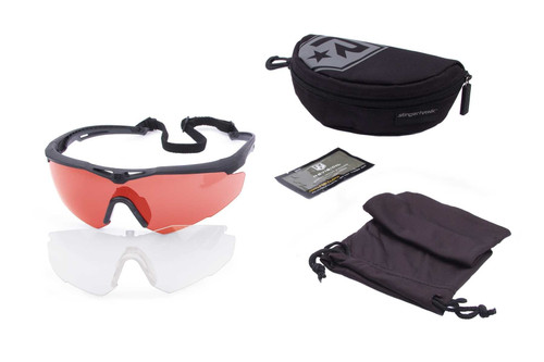 Stingerhawk Eyewear System - Large Gf-8 Military Kit