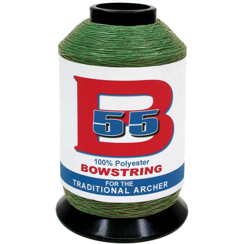 BCY B55 Bowstring Material Green 1/4 lb.