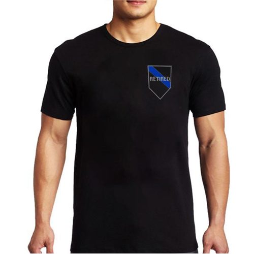 Men's Retired Thin Blue Line Shirt