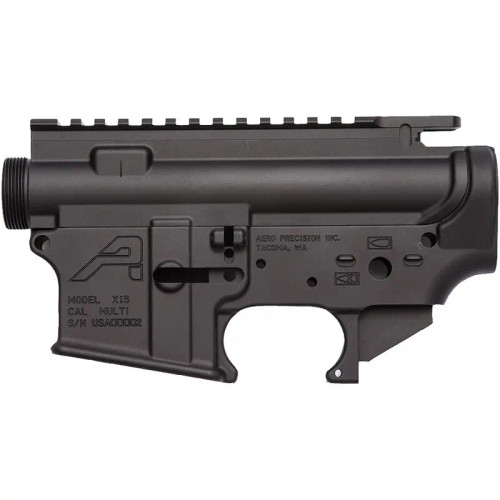 AERO AR15 STRPD RCVR COMBO MLTI BLK