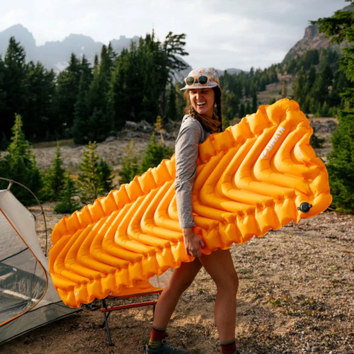 Klymit Insulated Static V Sleeping Pad Safron Regular