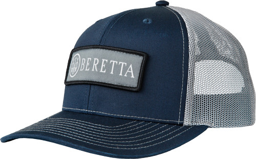 PATCH MESH BACK NAVY BLUEBERETTA CAP SDY TRUCKER RECT 