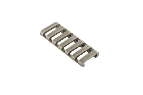 ERGO Grips 7 Slot Ladder LP Rail Cover - 3 Pack Olive Drab Green